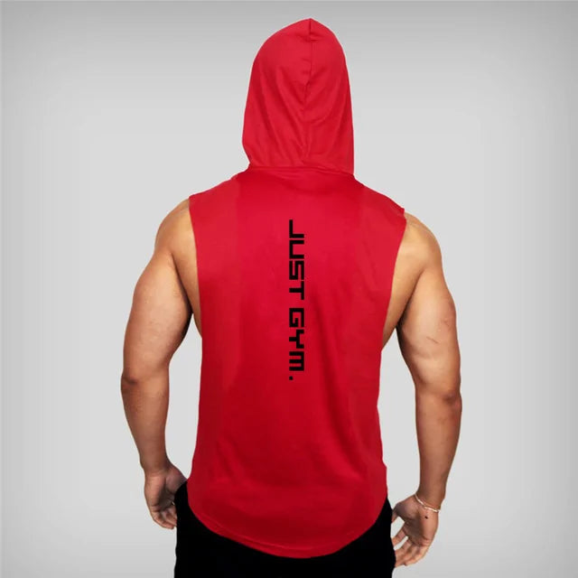 Gym Hoodie Tank Top