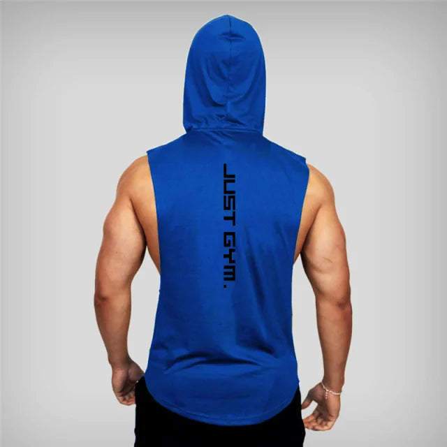 Gym Hoodie Tank Top