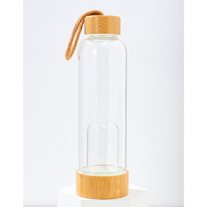 Crystal Glass Water Bottle