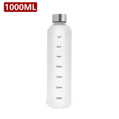 Water Bottle With Time Marker