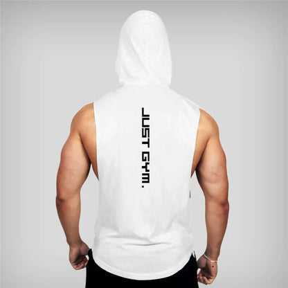 Gym Hoodie Tank Top