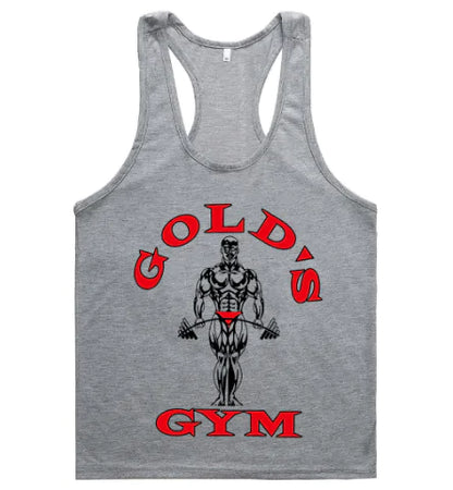 Golds Aesthetic Gym Tank Top Men